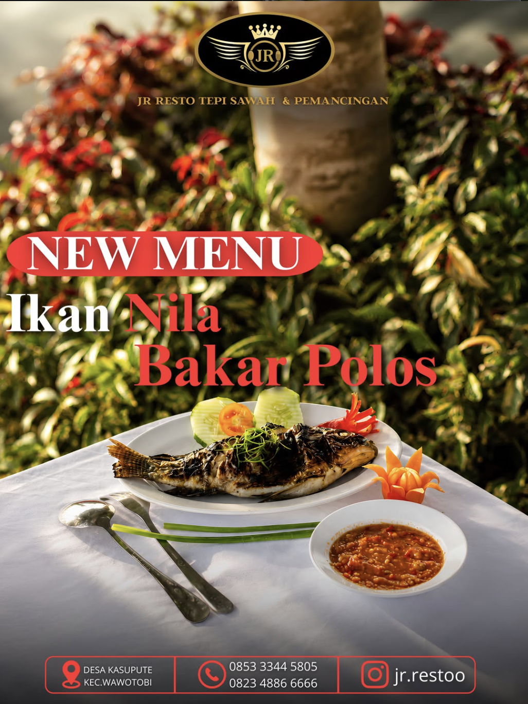 Ikan Nila Bakar Polos