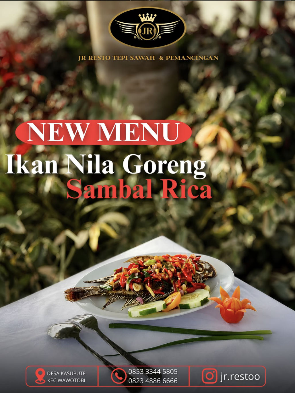Ikan Nila Goreng Sambal Rica