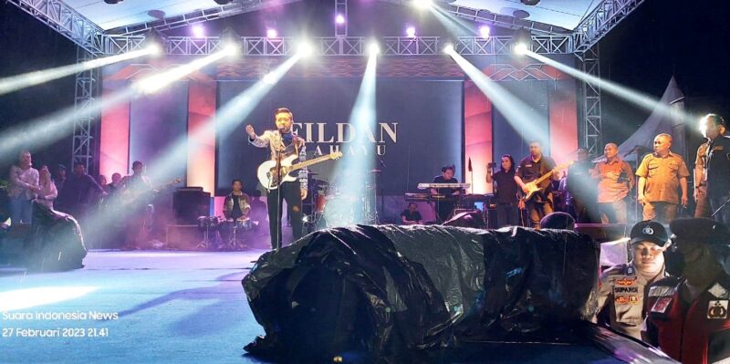 Konser Fildan HUT Konawe